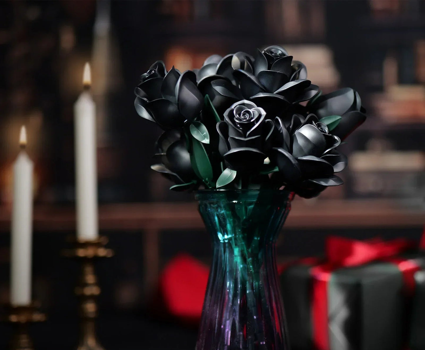 Black Lego Roses™